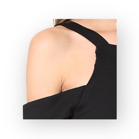 new Line & Dot ☾ Off Shoulder Gabi Cocktail Mini Dress ☾ Black ☾ XS - Picture 12 of 16
